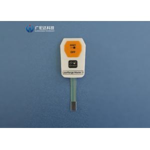 OEM Service Membrane Touch Switch PVC Material Coated Film ROHS Compliance