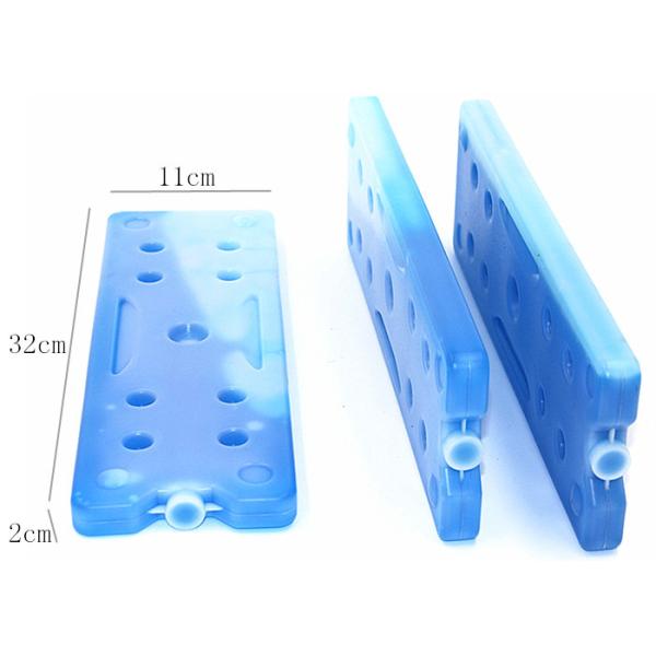 Health Large Thin Reusable Freezer Gel Ice Packs For Coolers Seafood Transportio