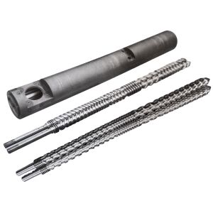 Ra 0.4μm-0.6μm Barrel Surface Roughness Parallel Twin Screw and Barrel for
