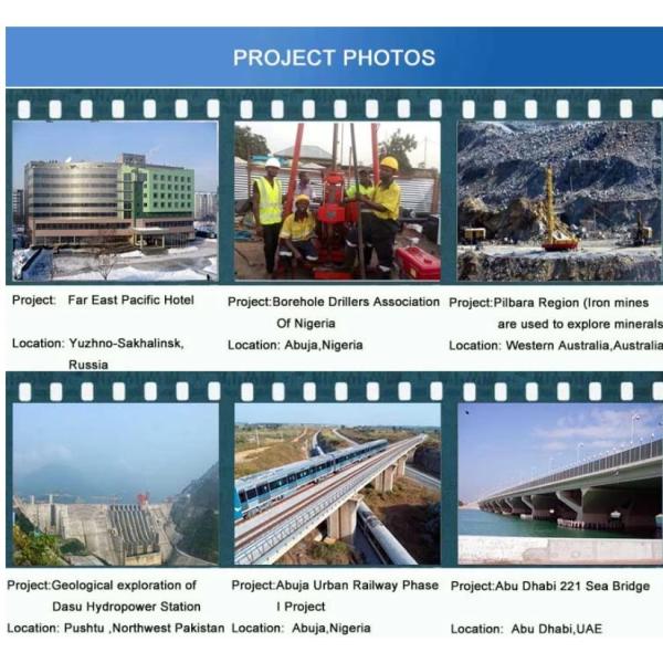 Large 70rpm Water Well Tophammer Crawler Mounted Drill Rig