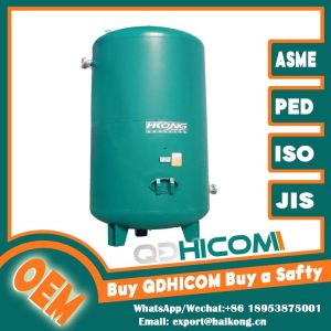 China Pressure Buffer Vertical Air Receiver Tank Galvanized Storage Pressure Vessels on sale