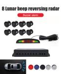 IP67 Dual Core CPU Car Sensor Black Backup Warning Device Alarm System RoHS
