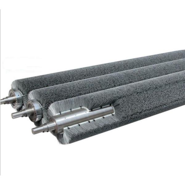 Quality Abrasive Nylon Roller Brush For Polishing Wood Top Grit With Dupont Filament With Customized Diameter wholesale