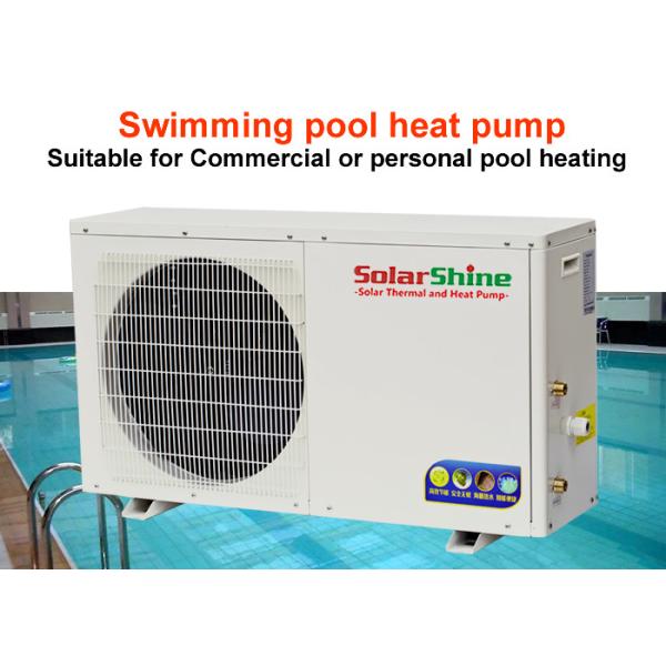 Quality Energy Saving Swimming Pool Heat Pump 3 HP To 25 HP Power Low Noise wholesale