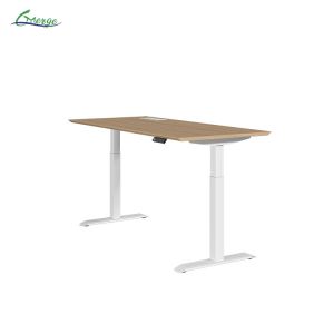 Modern Work Office Desk with Uplift Motorized Adjustable Desk and Stylish Cable
