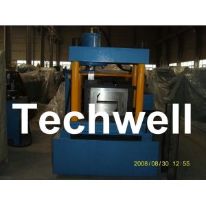 China Z Channel Purlin Roll Forming Machine With Touch Screen PLC Frequency Control System on sale China Z Channel Purlin Roll Forming Machine With Touch Screen PLC Frequency Control System on sale