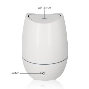 350ML Ultrasonic Aroma Diffuser Home Use White Diffuser With 7 Color Lights