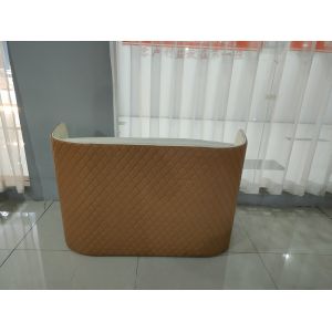 Armrest 78cm Height Iron Pipe Streamlined Recliner