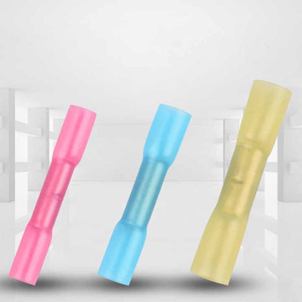Quality BHT Heat Shrink Pipe Butt Splice Cable Crimp Connectors Terminals Waterproof wholesale