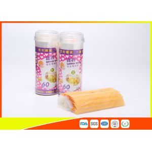 Waterproof Packaging Custom Printed Ziplock Bags , Small Resealable Plastic Bags