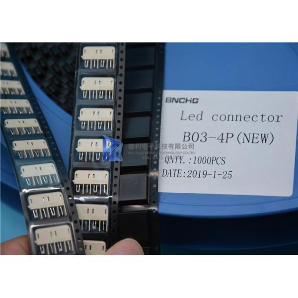Quality B03-4P LED PCB Connector 4.0mm Quick Connect Blade Type 4 Pin 6A Surface Mount wholesale