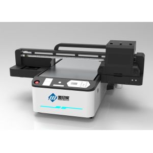 6 Pass Speed CMYK UV Flatbed Printer With High Capacity For Multi-material