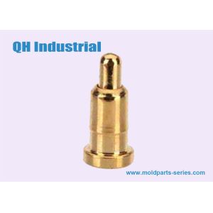 Spring Loade Pin, High Precision Copper C3604 Gold Plated 1A 12V SMT Type