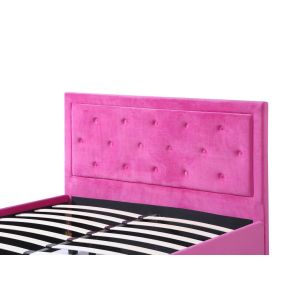 Fabric Remoyable Upholstered Platform Bed Frame Modern Style Double King Size