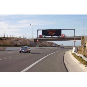 Full Matrix Variable Message Sign with 2 Years Warranty 100000 Hours Life Span