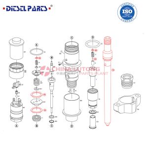 fit for denso diesel common rail 0 445 120 231 injectors man common rail