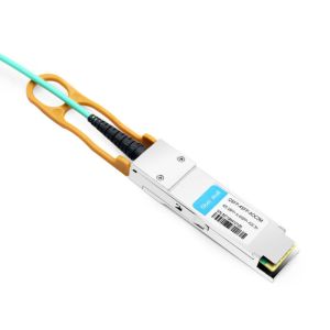 H3C QSFP-4X10G-D-AOC-3M Compatible 3m (10ft) 40G QSFP+ to Four 10G SFP+ Active