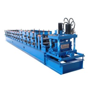 PLC Control Purlin Roll Forming Machine Galvanized Steel Coil Thickness 1.5-3