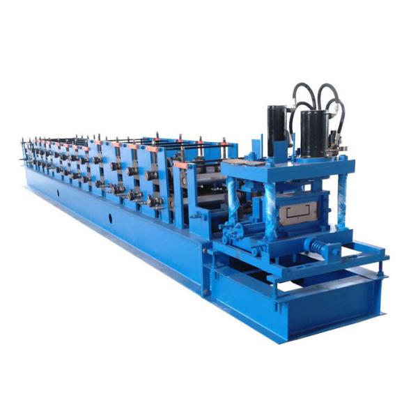 PLC Control Purlin Roll Forming Machine Galvanized Steel Coil Thickness 1.5-3