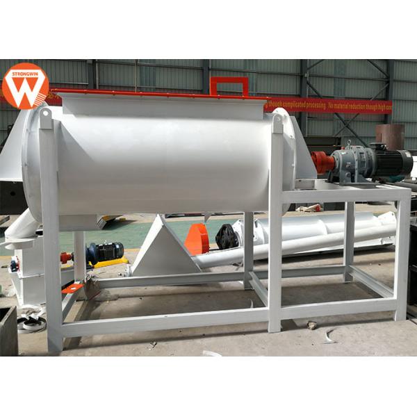 Mixer 500kg/Batch Floating Fish Feed Plant 1T/H Pneumatic Conveying Aquarium