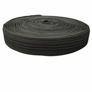 Striped Polyester Elastic Fashion Custom Good Quality Woven Stretch Webbing for