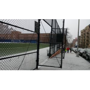 chain link wire mesh fence 50mm x 50mm hot dipped galvanized chain wire tension