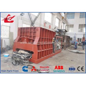 Automatic Control Scrap Metal Shear Hydraulic Waste Steel Pipes Tanks Cutting