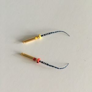 Memory Control Dental Endo Files , Endodontic Dental Rotary Files With Gold