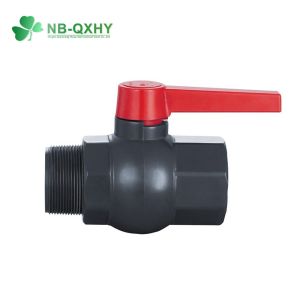 1/2 Inch to 4 Inch PVC Ball Valve Plastic Valve for Drain Water Drainage in