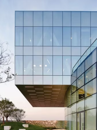 Customizable Glass Curtain Wall with Thermal Insulation 1.4-3.0mm