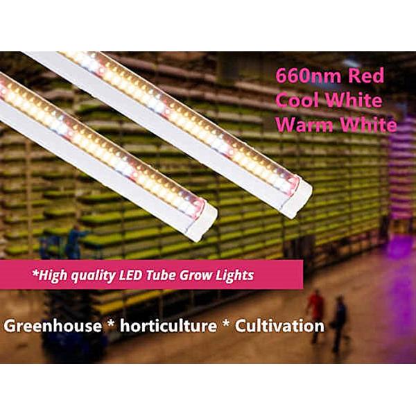 20w Greenhouse Grow Lights Led Herb Grow Light Size 90cm For Indoor Farming