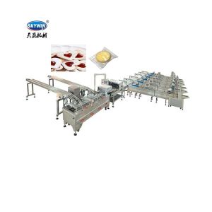 High Speed 2 Lane Stable Snack Food Factory Sandwich Biscuit Machine Large Size