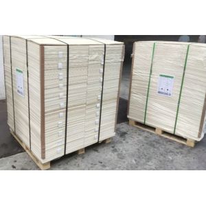 C1S One Side Glossy White Cardboard 1mm 1.5mm Duplex Board White Back Sheets