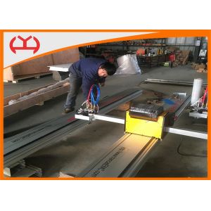 Steel Iron Portable Flame Cutting Machine Single Side Drive With Auto Ignition