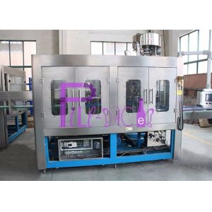 Pure Drinking PET Bottle Water 3 In 1 Monoblock Manufacturing Equipment / Plant