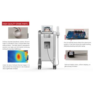 China Leadbeauty 3 Year Warranty hifu 3d portable 8 cartridges 20000 shots face lift tightening wrinkle removal equipment 3d on sale