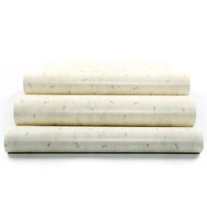 Non Woven Rustic Floral Wallpaper With Printed Surface Technics , Asian Style