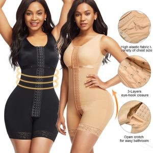 China 5XL Waist Size Women's Body Shapewear with Adjustable Compression Floral Lace Design on sale