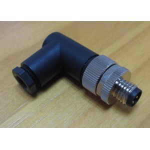 M8 M12 Male 90 Degree Connector Injection Moulding Services For Automatic