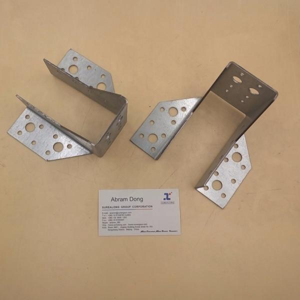 Quality G300 Z275 / DX51D-Z275 Hot Dipped Galvanised Steel Roof Joist Hanger Bracket wholesale