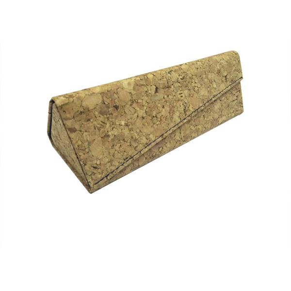 Quality Eco-friendly Leather Foldable Eyeglass Case With Custom Logo wholesale