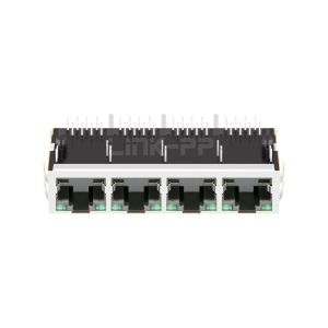 Tyco 1-6610143-1 Compatible LINK-PP LPJ48001AZNL-2 10/100 Base-T 1x4 Port RJ45
