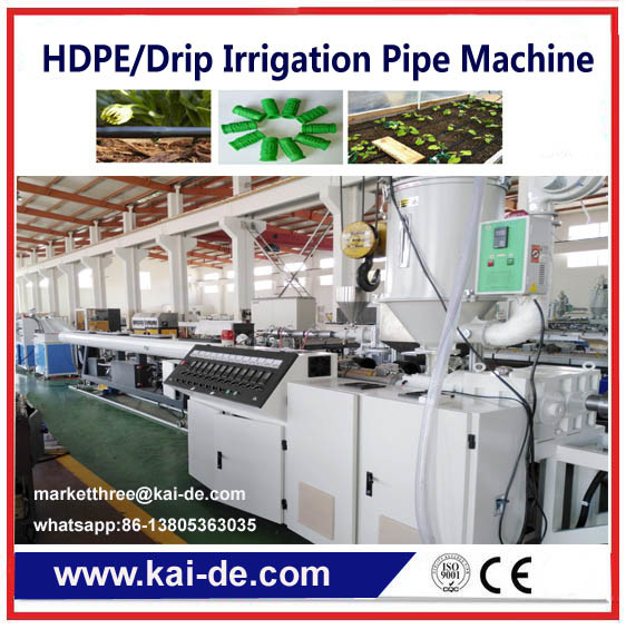 Quality HDPE drip lateral line extrusion machine Dual function drip irrigation pipe making machine wholesale