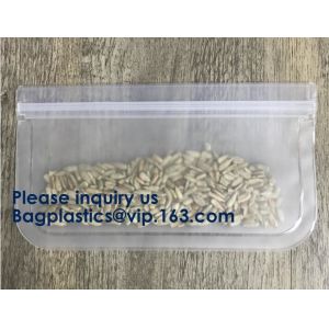 PEVA Snack Food Packaging 5pcs Set Pack Food Snack Storage PEVA k Reusable Peva