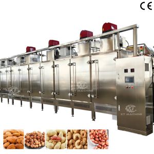 China Multipurpose Nuts Roaster Machine with Roasting/Drying Function and Gas or Electric Heating on sale