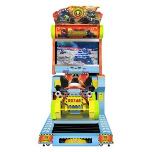2020 New design Simulator Arcade Crazy Four Wheel Car Racing Game Machine Video