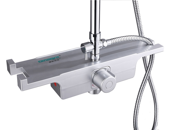 38 Degree Electronic Thermostatic Mixing Valve , Solar Shower Tempering Valve