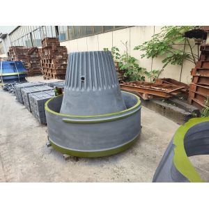 Cone Stone Crusher Spare Parts Jaw Plate Mn18Cr2 Mn13Cr2 High Manganese Steel