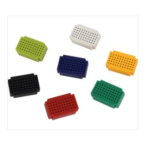 55 Tie - Points Solderless Circuit Board , ABS Plastic Solderless Bread Board