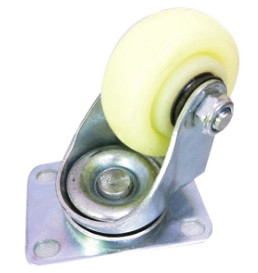 Quality 3 inch nylon casters swivel wheels pp caster zinc plated wholesale